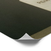 Bust van Pompey (106-48 BC) c.60 BC (marmer) Poster (Hoek)