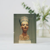Bust van Queen Nefertiti, voorste uitzicht Briefkaart (Staand voorkant)