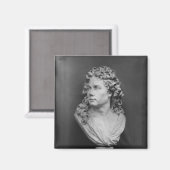 Bust van Robert de Cotte, 1707 Magneet (Voorkant / Achterkant)