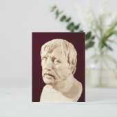 Bust van Seneca Briefkaart (Staand voorkant)