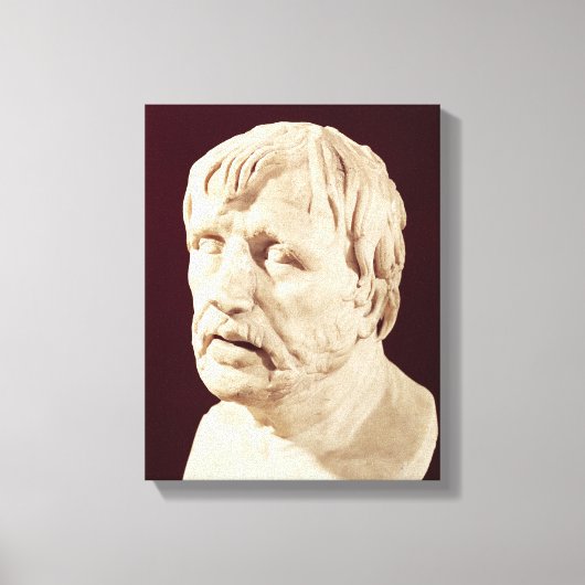 Bust van Seneca Canvas Afdruk (Voorkant)