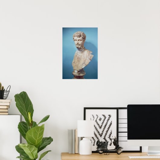 Bust van Septimus Severus Poster (Thuiskantoor)