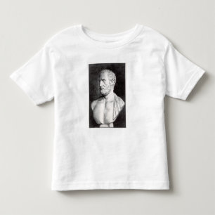 Bust van Thucydides, gegraveerd door Barbant Kinder Shirts