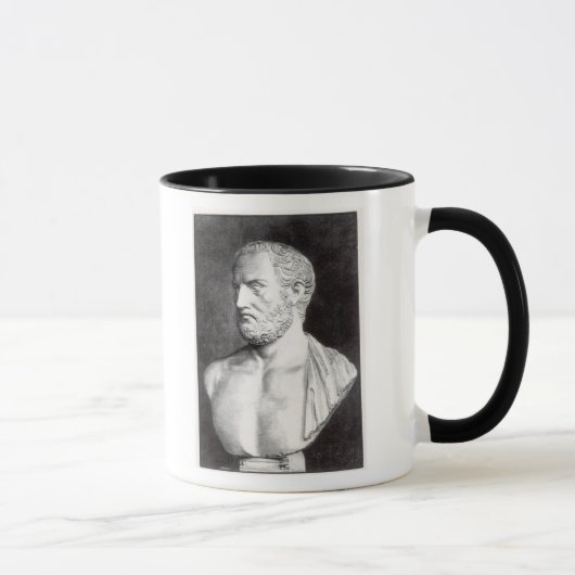 Bust van Thucydides, gegraveerd door Barbant Mok (Rechts)