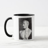 Bust van Thucydides, gegraveerd door Barbant Mok (Links)