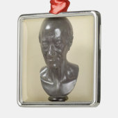 Bust van Voltaire 1778 Metalen Ornament (Links)