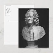 Bust van Voltaire Briefkaart (Voorkant / Achterkant)