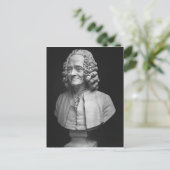 Bust van Voltaire Briefkaart (Staand voorkant)