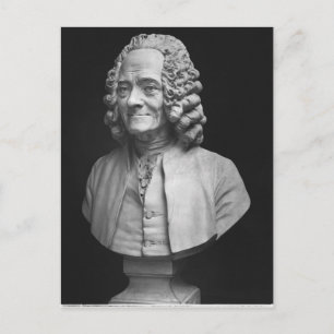 Bust van Voltaire Briefkaart