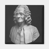Bust van Voltaire Magneet (Voorkant)