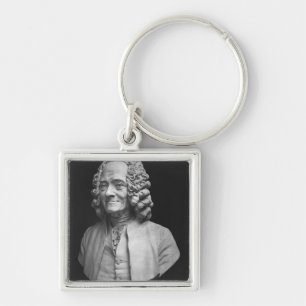 Bust van Voltaire Sleutelhanger
