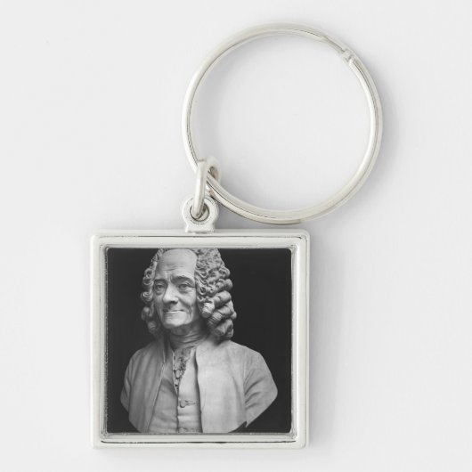Bust van Voltaire Sleutelhanger (Voorkant)