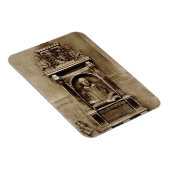 Bust van William Shakespeare (1564-1616) en inscri Magneet (Rechterzijde)