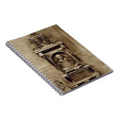 Bust van William Shakespeare (1564-1616) en inscri Notitieboek (Rechterzijde)