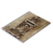 Bust van William Shakespeare (1564-1616) en inscri Notitieboek (Linkerzijde)