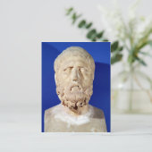 Bust van Zeno of Citium Briefkaart (Staand voorkant)