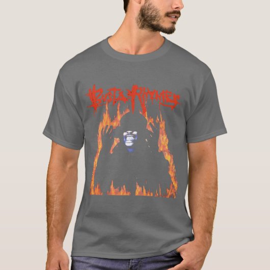 Busta Rhymes grappig T-shirt (Voorkant)