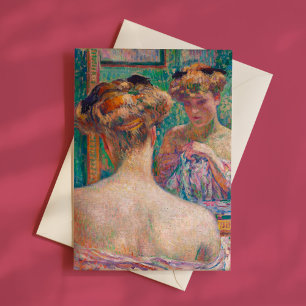 Buste de Nu   Theo van Rysselberghe Kaart