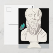 Buste van een Grieks filosoof Poster Briefkaart (Voorkant / Achterkant)
