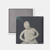 Buste van een Moedergodin Magneet (Voorkant / Achterkant)