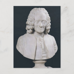 Buste van Francois Marie Arouet de Voltaire 1778 Briefkaart