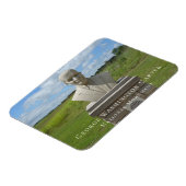 Buste van George Washington Carver, Carver Trail Magneet (Linkerzijde)