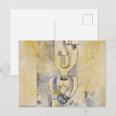 Buste van Paul Klee Briefkaart (Voorkant / Achterkant)