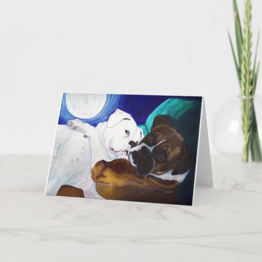 Busted Boksers Kaart (Voorkant)