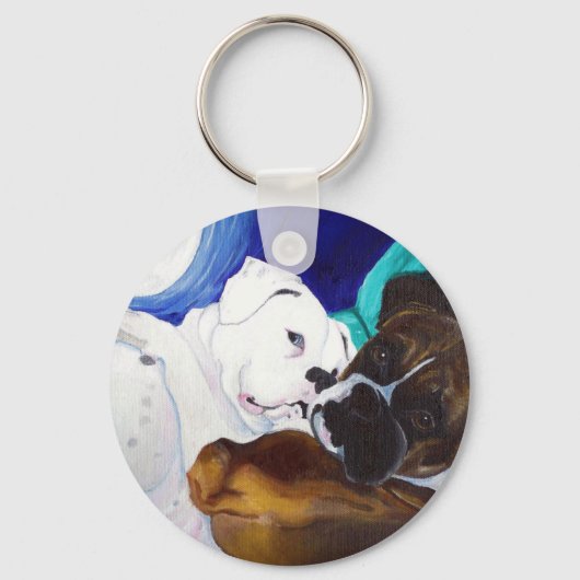 Busted Boxers Sleutelhanger (Voorkant)