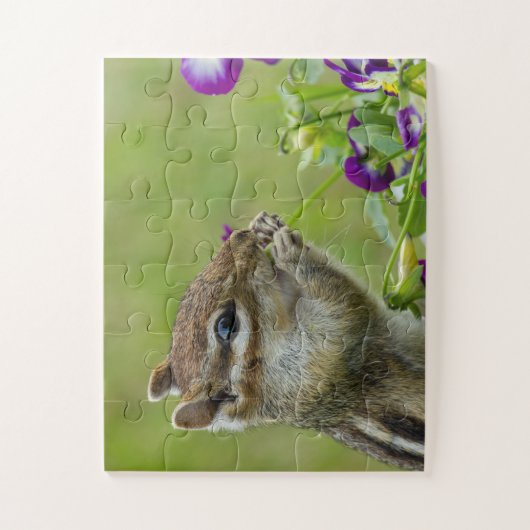 Busted Chipmunk puzzle Legpuzzel (Verticaal)