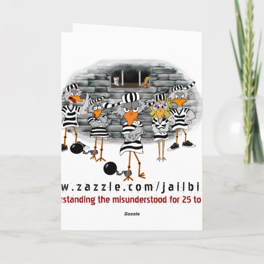 Busted: "Het denken aan u… duidelijk. " Kaart (Achterkant)