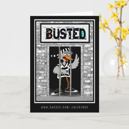 Busted: "Het denken aan u… duidelijk. " Kaart (Gele Bloem)