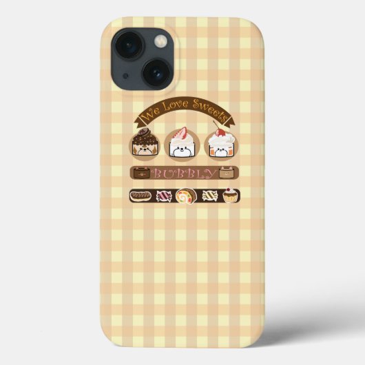 Busteloos en vrienden houden van snoepjes Case-Mate iPhone case (Achterkant)