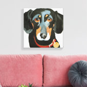 Buster 2012 canvas afdruk (Insitu (Woonkamer))