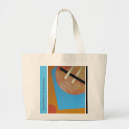 Buster & Bruno's abstract Grote Tote Bag