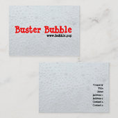 Buster Bubble Visitekaartje (Voorkant / Achterkant)