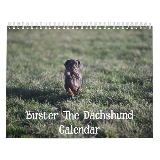 Buster de Teckel Kalender (Hoes)