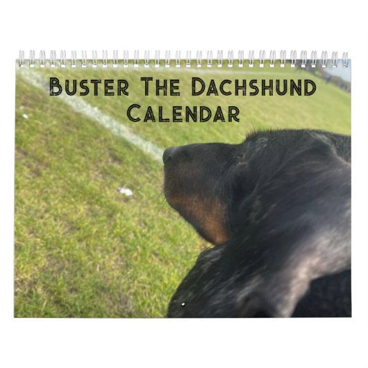Buster de teckel kalender (Hoes)