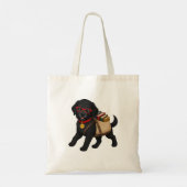Buster Leest Boodschappentas Tote Bag (Achterkant)
