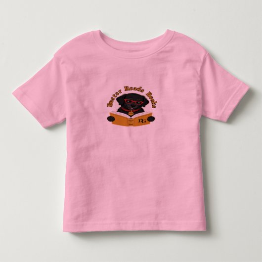 Buster Leest Peuter T-Shirt (Voorkant)
