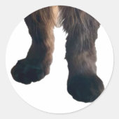 Buster Sticker - Voeten! (Voorkant)