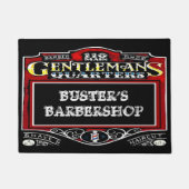 Busters Barbershop personaliseren Deurmat (Voorkant)