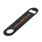 Buster's Speed Bottle Opener Flessenopener (Achterkant Gekanteld)