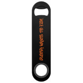 Buster's Speed Bottle Opener Speed Flessenopener (Achterkant)
