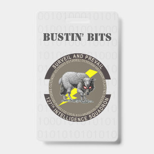 Bustin Bits ID Kaart Badge