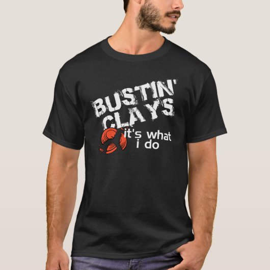Bustin Clays T-shirt (Voorkant)