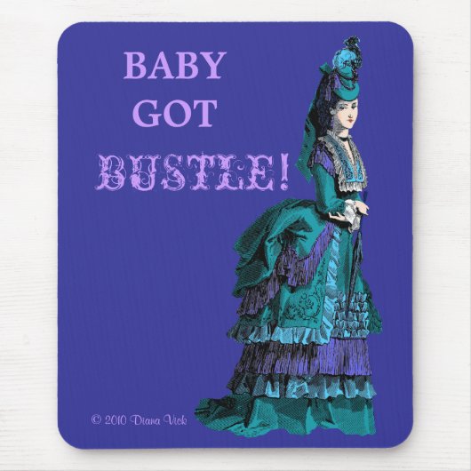 Bustle Mousepad Muismat (Voorkant)
