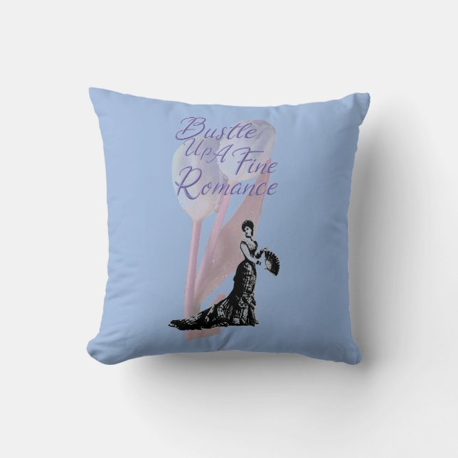 Bustle voor een mooie Romance Kussen (Voorkant)