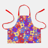 Bustling Bouquet Apron Schort (Voorkant)