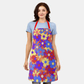 Bustling Bouquet Apron Schort (Gedragen)